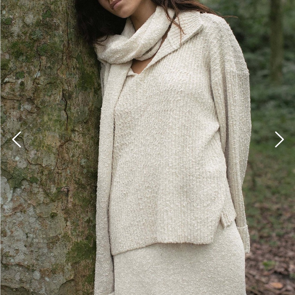 Indigo Luna Winterfall Jumper and Scarf